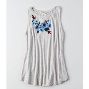 Embroidered Tank